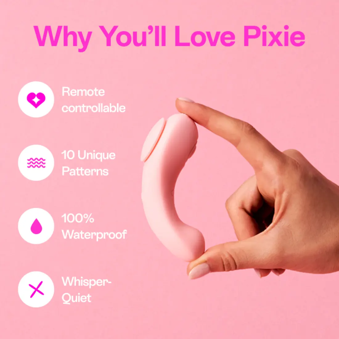 Pixie Remote-Controlled Panty Vibrator product photo 2